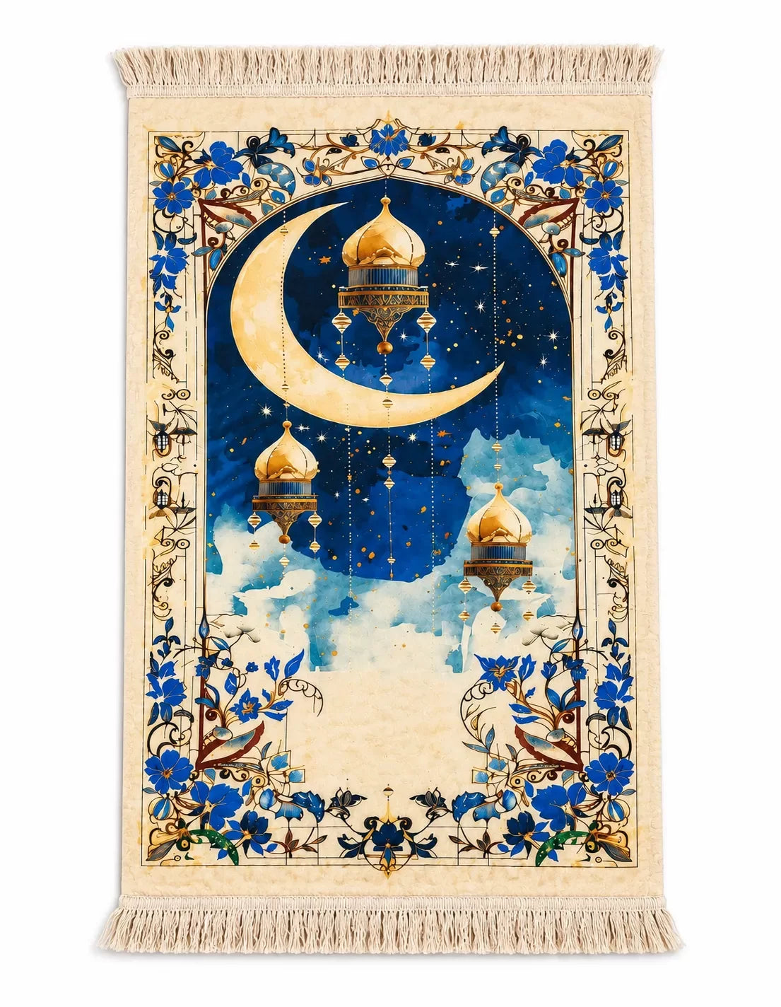 مصلية ويجا المبطنة - تصميم كحلي إسلامي