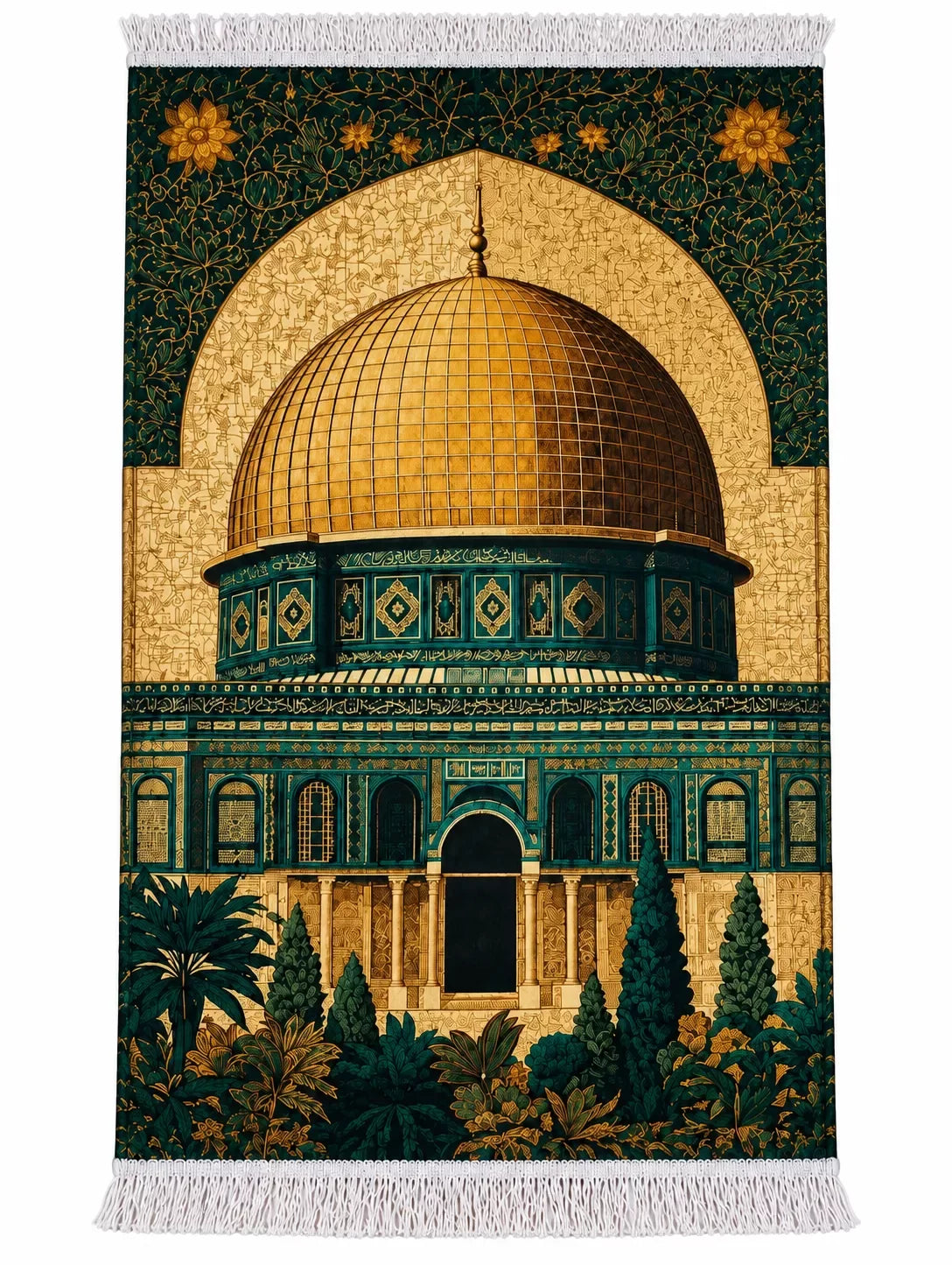مصلية ويجا المبطنة - تصميم محاريب ذهبية
