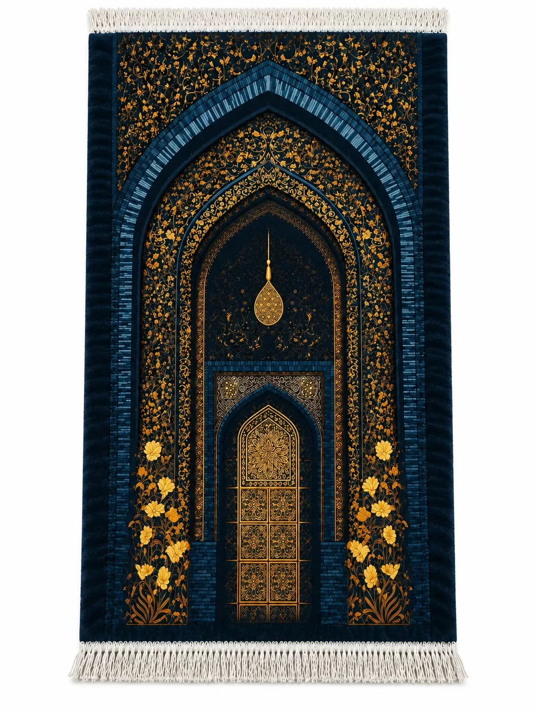 مصلية ويجا المبطنة - تصميم الكعبة المشرفة