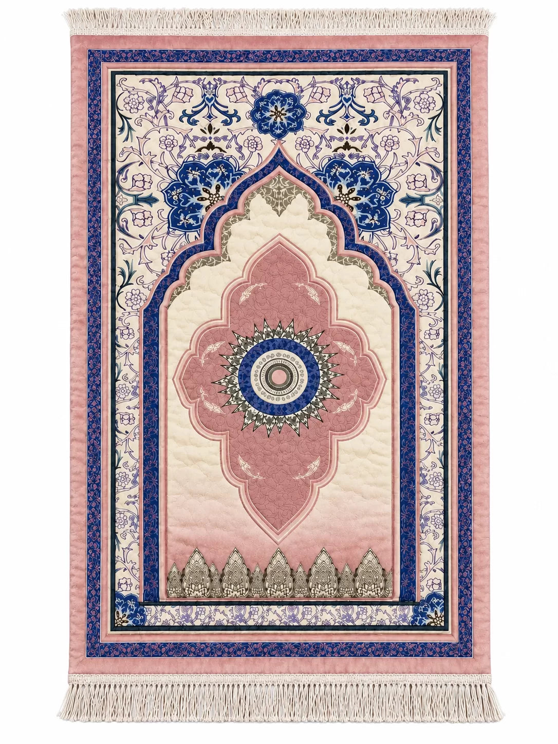 مصلية ويجا المبطنة - تصميم وردي فاخر